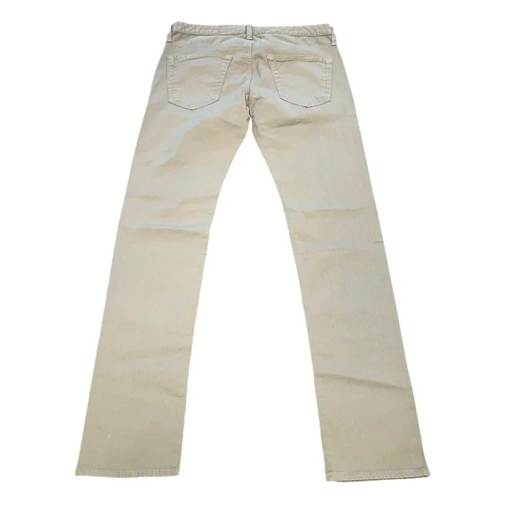 AG Adriano Goldschmied Mens 32x32 Green Slim Skinny Pant Stretch Workwear Preppy
